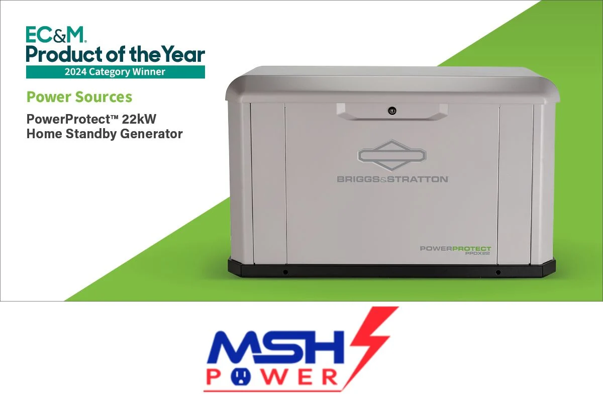 Backup generator system designed to protect homes and businesses from natural disasters and extreme Texas weather