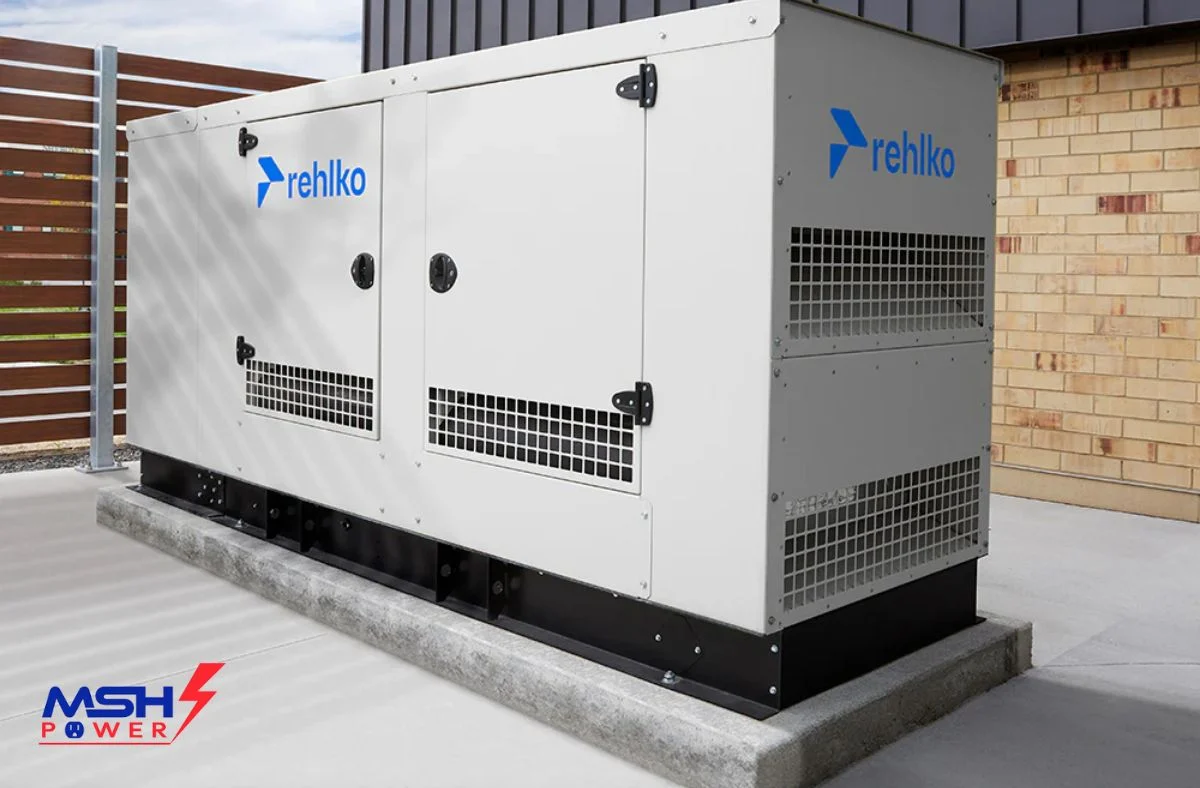 MSH Power provides turn-key commercial generator solutions Industrial generators installed by MSH Power delivers standby power with diesel and natural gas options for Texan businesses