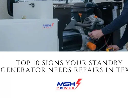 Top 10 Signs Your Standby Generator Needs Repairs in Texas