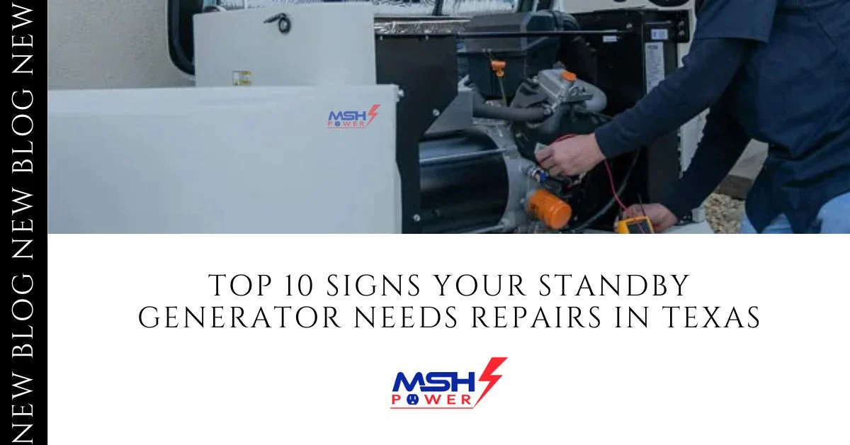 Top 10 Signs Your Standby Generator Needs Repairs in Texas 3 Top 10 Signs Your Standby Generator Needs Repairs in Texas